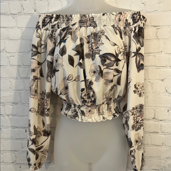 Altar'd State Tops - Altar’d State Floral Off-Shoulder Women's Top